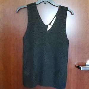 Sweater tank top